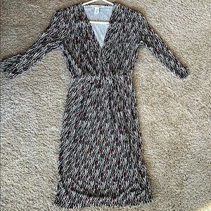 White House Black Market XXS MIDI Dress EUC